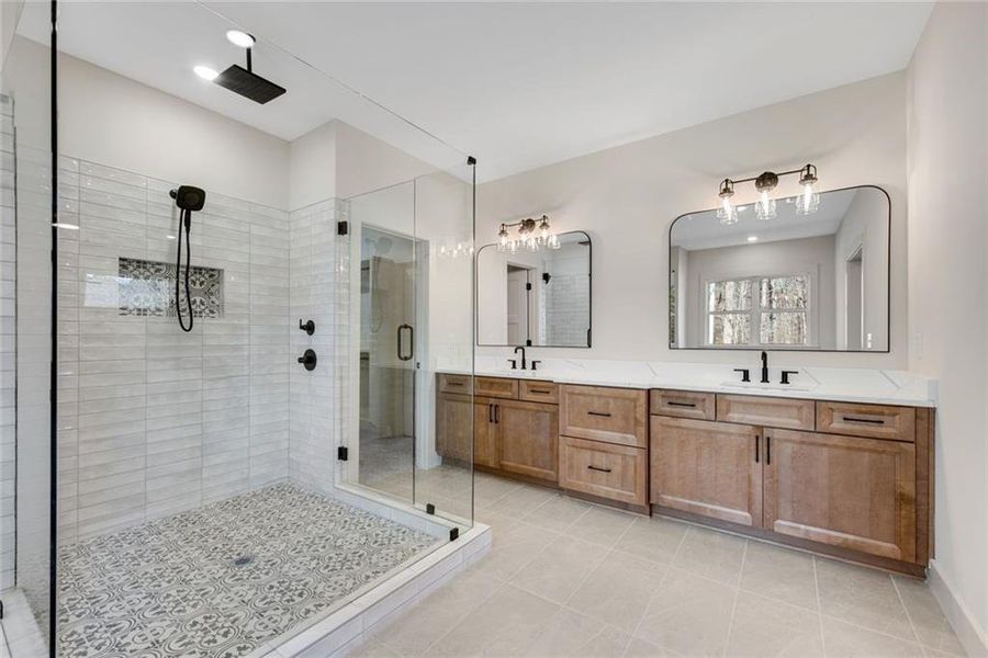 Furnished interior view inside a new home in , Hiram (Image 17). Furnished interior view inside a new home in , Hiram (Image 17).