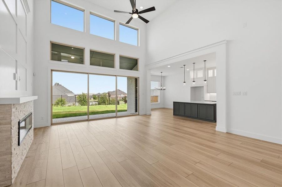 Spacious, unfurnished interior of a new home in Cambridge Estates - Harwood, Prosper (Image 21). Spacious, unfurnished interior of a new home in Cambridge Estates - Harwood, Prosper (Image 21).