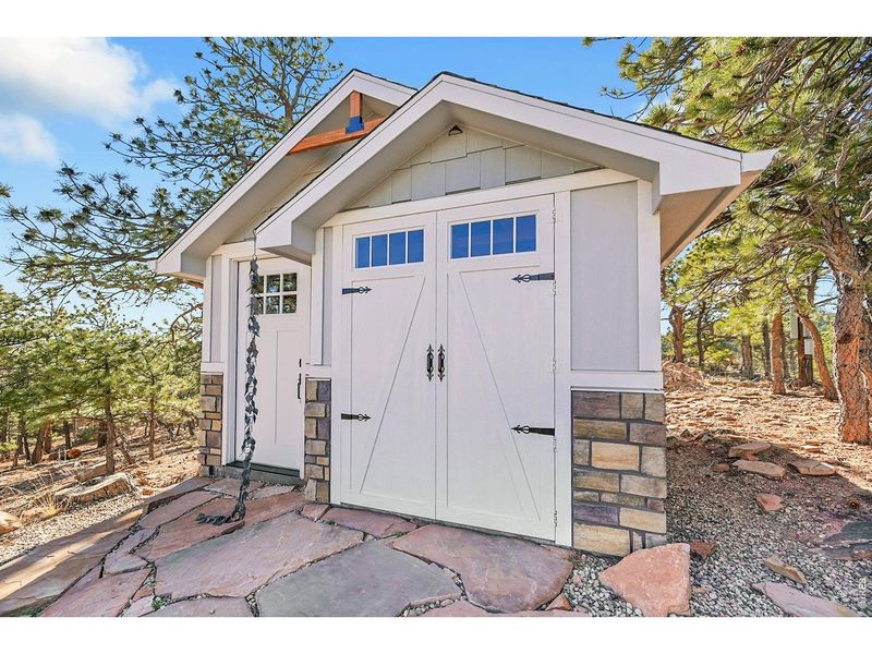 Exterior details and patio area of a home in , Loveland (Image 24).
