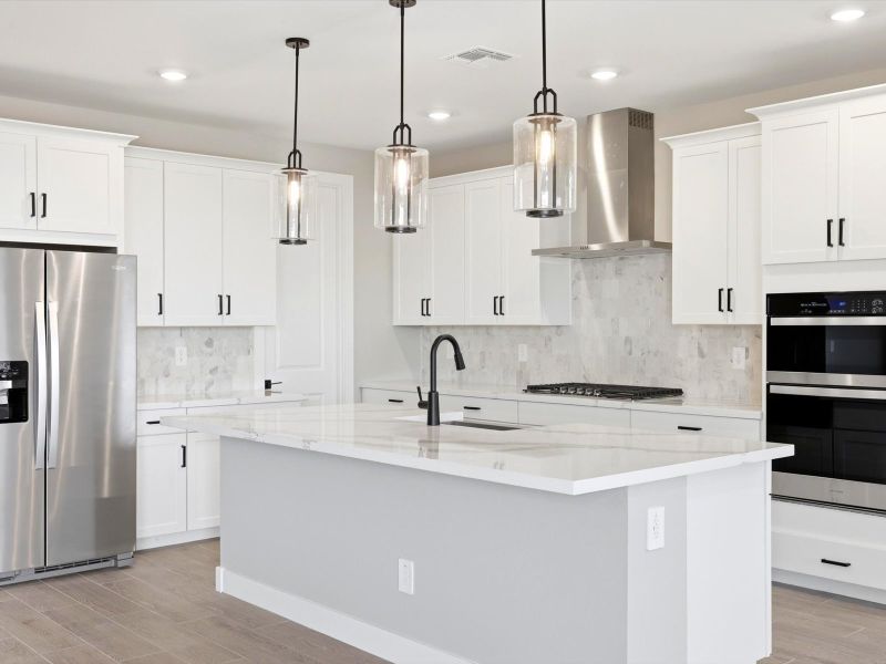 Furnished interior view inside a new home in Abel Ranch Reserve Series, Goodyear (Image 5).