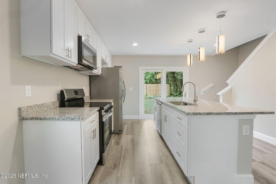 Furnished interior view inside a new home in , Jacksonville (Image 3).