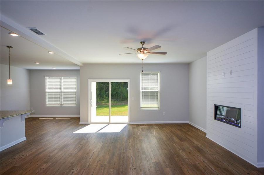 Spacious, unfurnished interior of a new home in Graystone Village, Grayson (Image 36).