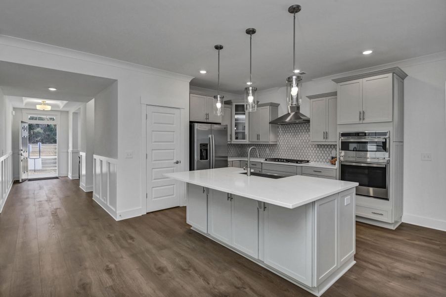 Furnished interior view inside a new home in Clubside Reserve at Summerlake, Lexington (Image 5). Furnished interior view inside a new home in Clubside Reserve at Summerlake, Lexington (Image 5).