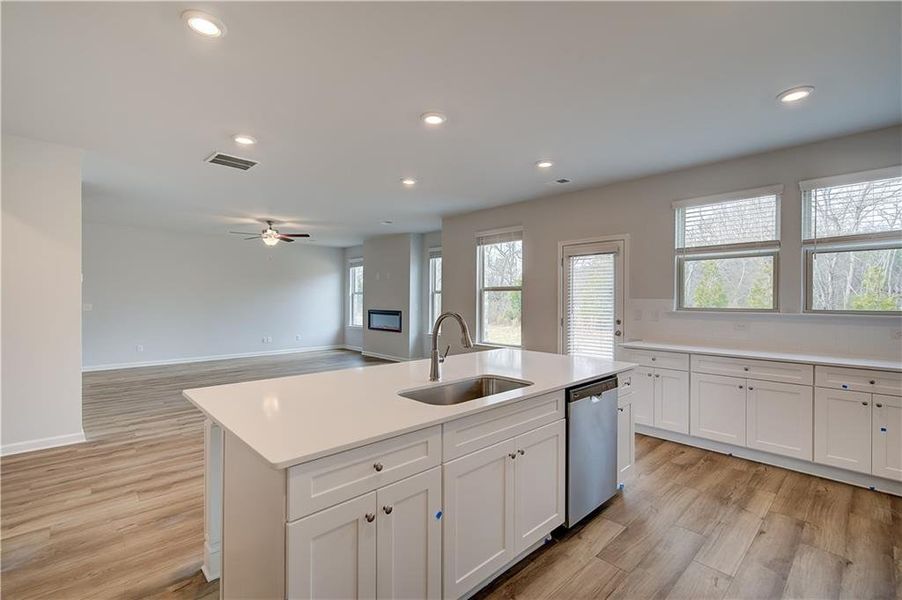 Furnished interior view inside a new home in Adagio, Dacula (Image 10).