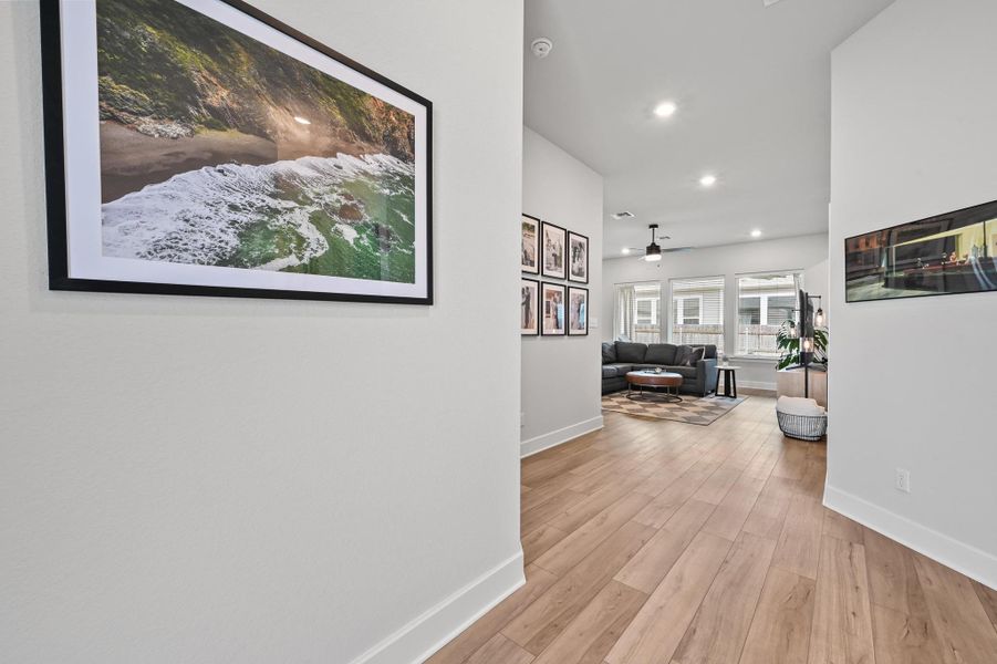 A charming introduction to the comfort and style within! A charming introduction to the comfort and style within!