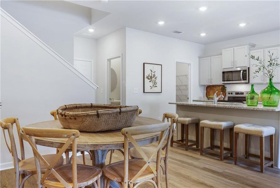 Furnished interior view inside a new home in , Conyers (Image 11).