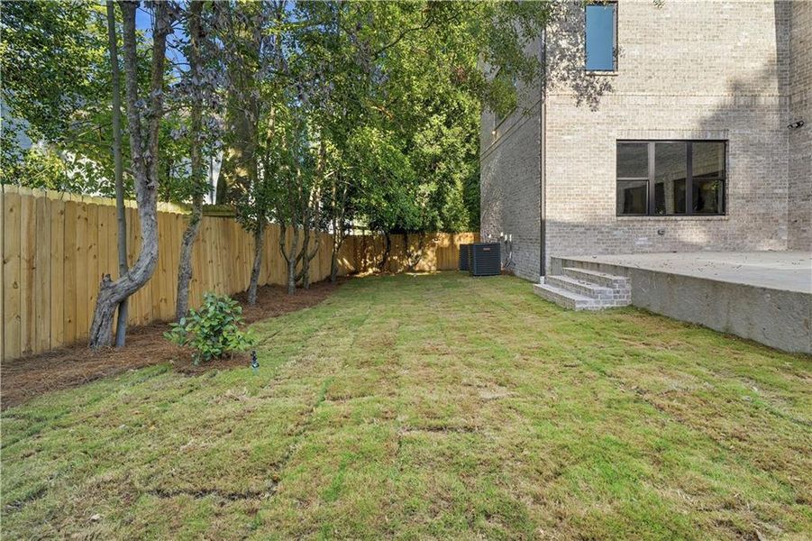Exterior details and patio area of a home in , Atlanta (Image 35).