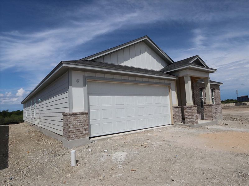 Exterior details and patio area of a home in Marble Creek Crossing, Austin (Image 12). Exterior details and patio area of a home in Marble Creek Crossing, Austin (Image 12).