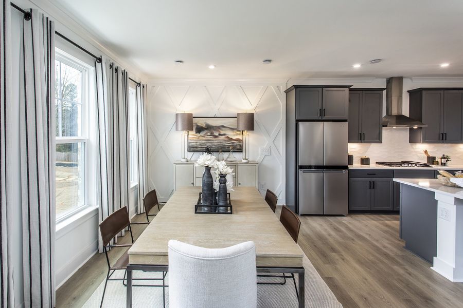 Representative furnished interior of a home built from the Brayton by Beazer Homes in Towne Village at Suwanee Dam, Sugar Hill (Image 5).