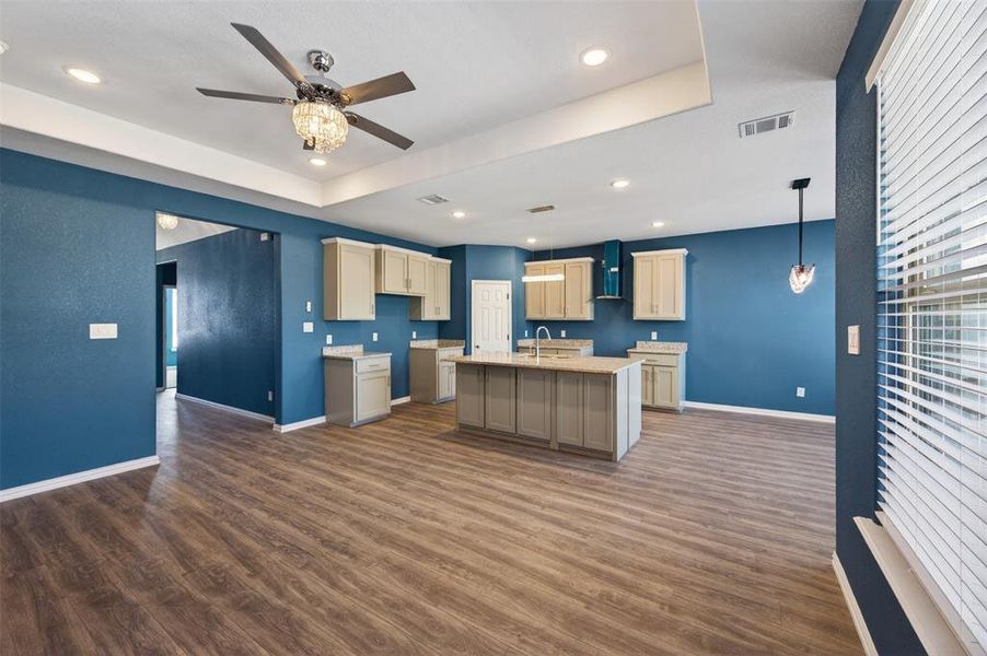 Furnished interior view inside a new home in , Cleburne (Image 8).