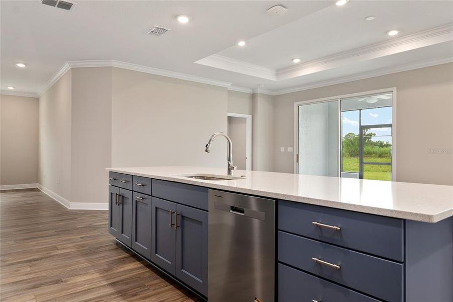 Furnished interior view inside a new home in , Ocala (Image 7).