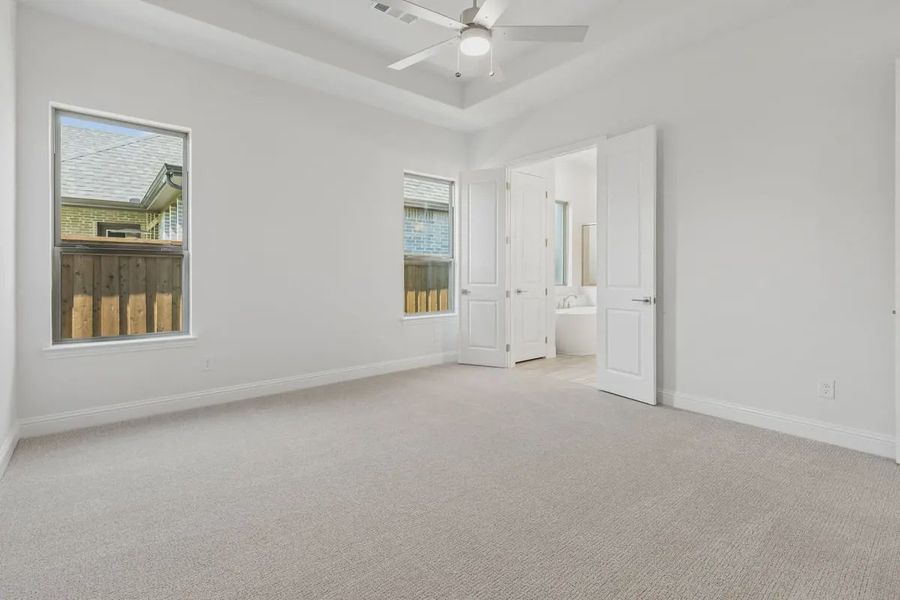 Spacious, unfurnished interior of a new home in Talia, Mesquite (Image 22).