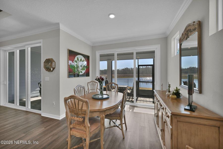 Furnished interior view inside a new home in , St. Augustine (Image 8).
