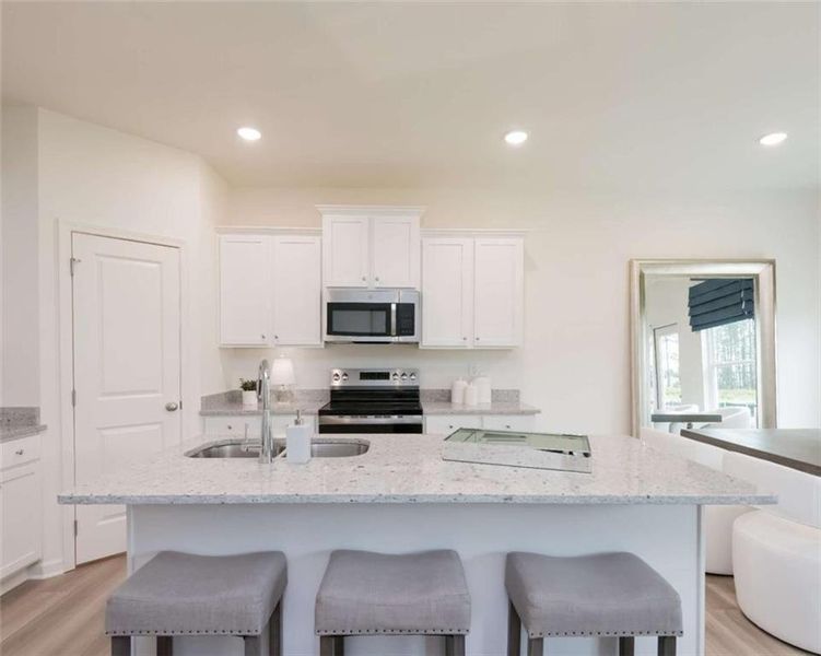 Furnished interior view inside a new home in Riverside, Conyers (Image 30).