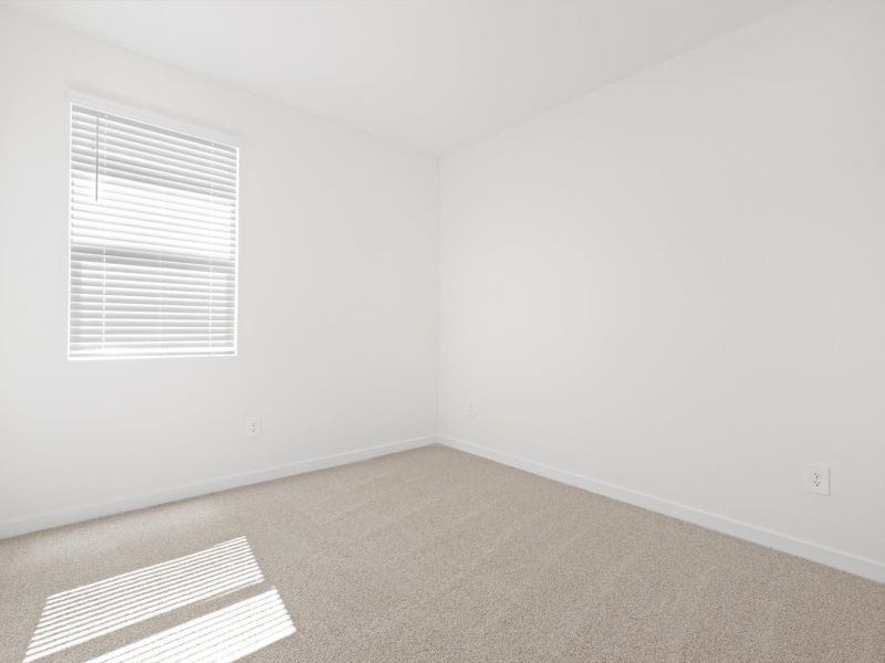 Spacious, unfurnished interior of a new home in Bella Vista Farms Reserve Series, San Tan Valley (Image 9).