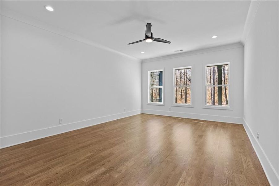 Spacious, unfurnished interior of a new home in , Lawrenceville (Image 39).