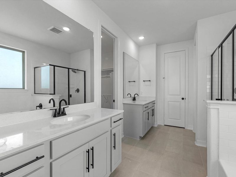 Furnished interior view inside a new home in Sunterra Lakes, Brookshire (Image 9).