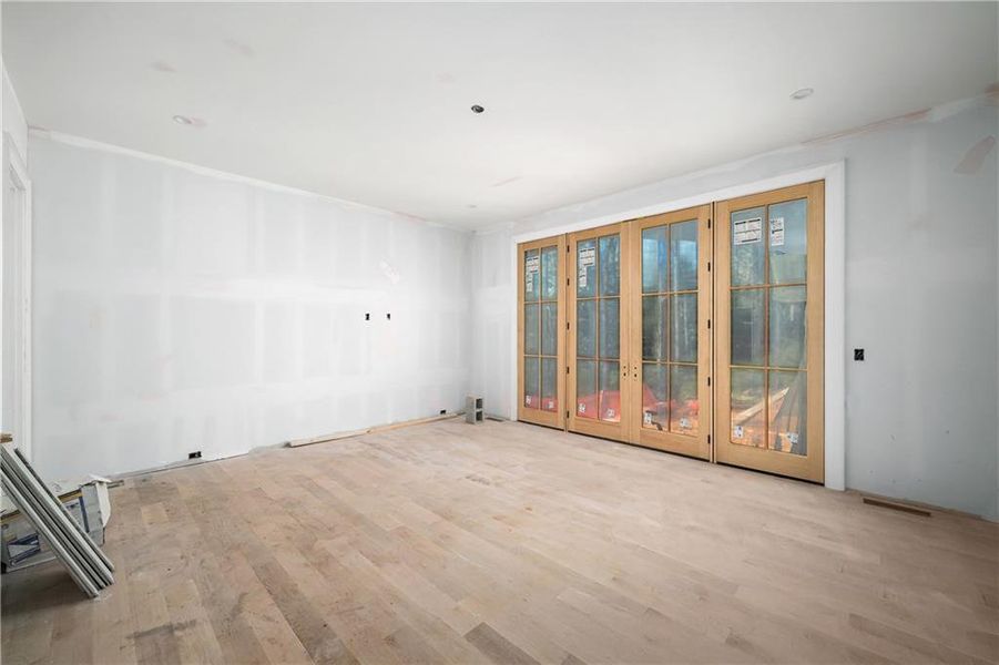 In-progress construction of a new home in , Milton, GA (Image 25).