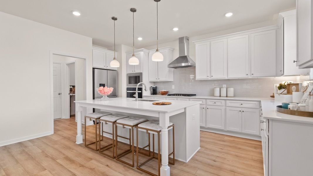 Furnished interior view inside a new home in Hamilton Lakes, Lawrenceville (Image 17).