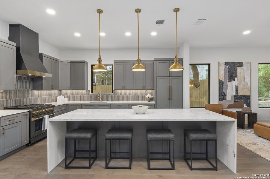 Furnished interior view inside a new home in , Alamo Heights (Image 12). Furnished interior view inside a new home in , Alamo Heights (Image 12).