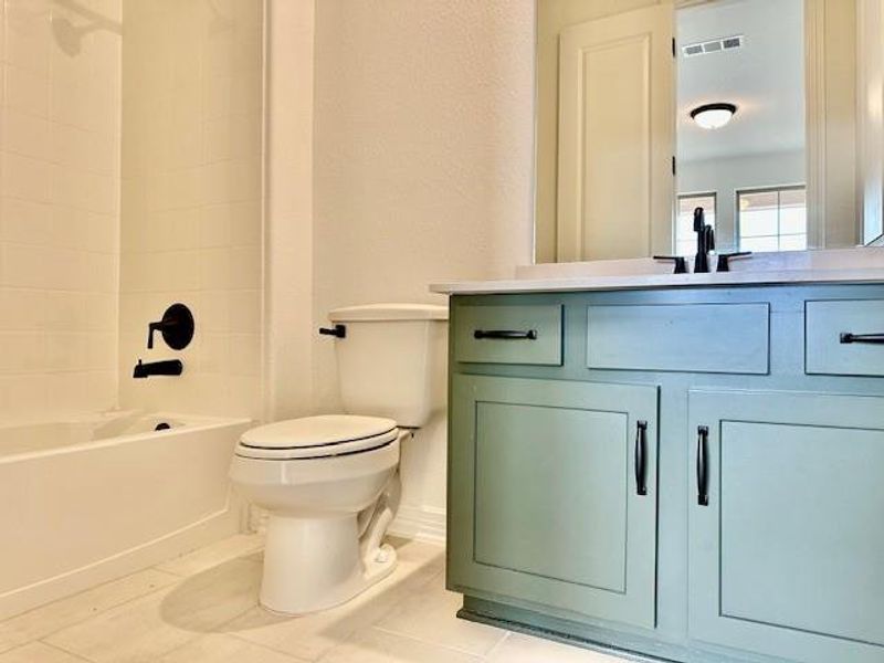 Construction progress – Secondary bath