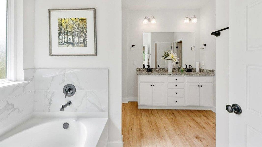 Representative furnished interior of a home built from the The Rhett by D.R. Horton in Pine Dove Estates, Tallahassee (Image 15). Representative furnished interior of a home built from the The Rhett by D.R. Horton in Pine Dove Estates, Tallahassee (Image 15).