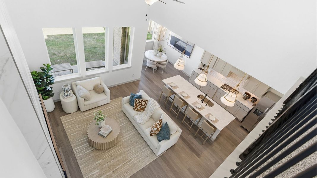 Representative furnished interior of a home built from the Avery by D.R. Horton in Westland Ranch 50' Homesites, League City (Image 14). Representative furnished interior of a home built from the Avery by D.R. Horton in Westland Ranch 50' Homesites, League City (Image 14).