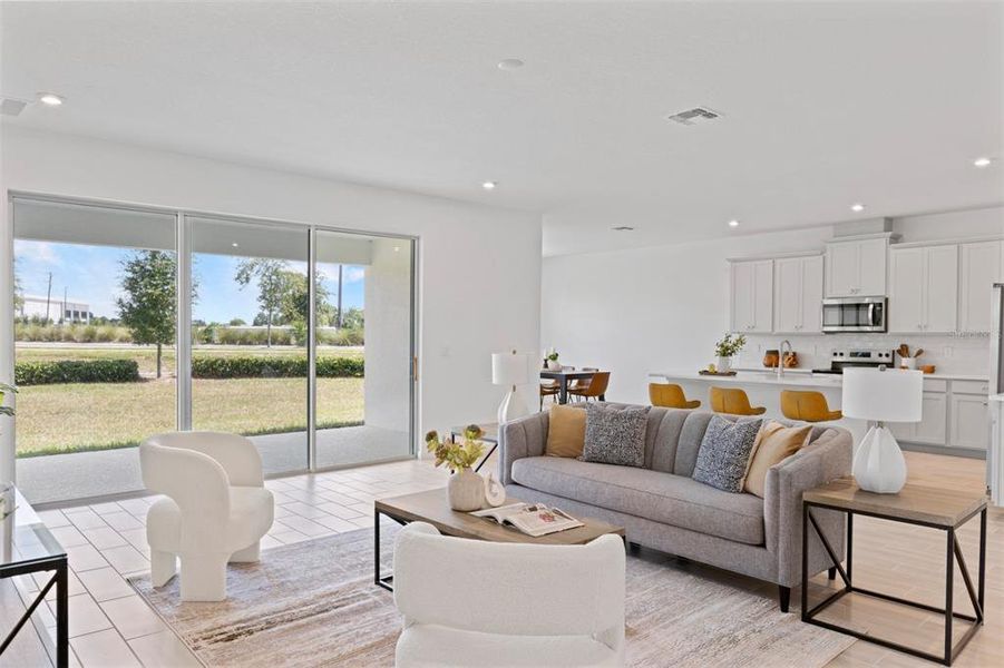 Furnished interior view inside a new home in Meadowlark Landing, Apopka (Image 11).