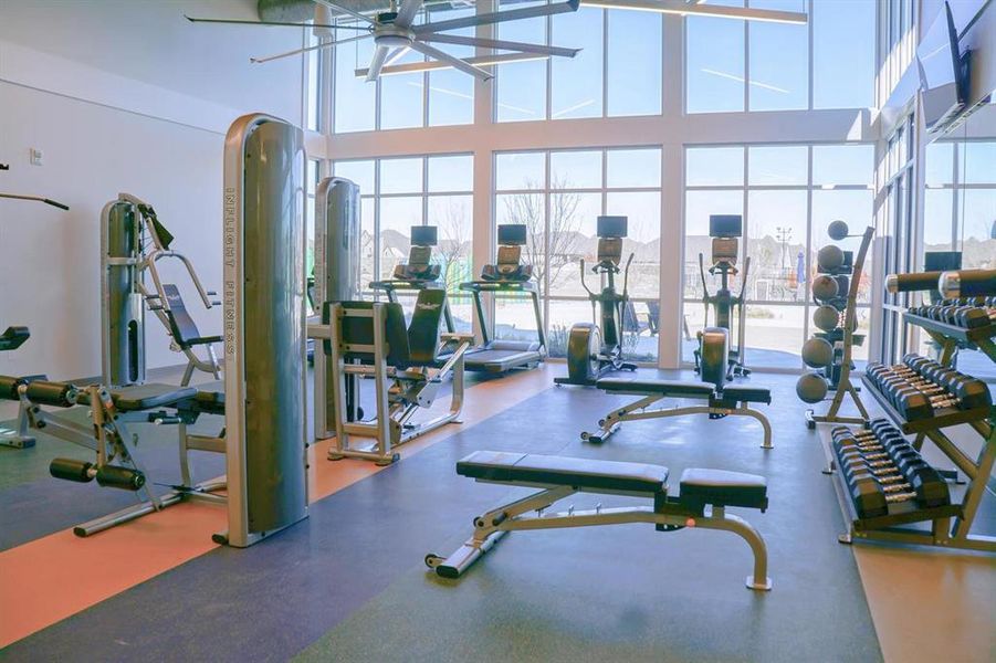 Community amenities in Trinity Falls 60, McKinney (Image 18).