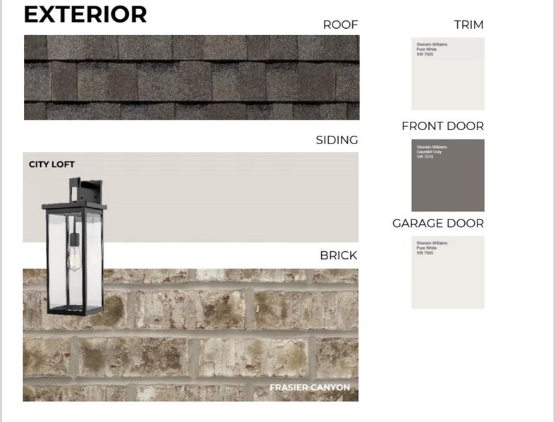 Sample of building materials used in homes in Lockwood, Collierville (Image 3).