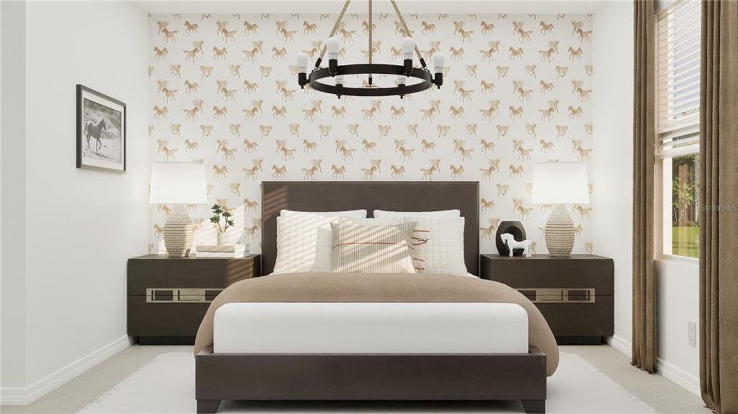 Furnished interior view inside a new home in Lennar at Turnleaf, Punta Gorda (Image 24).