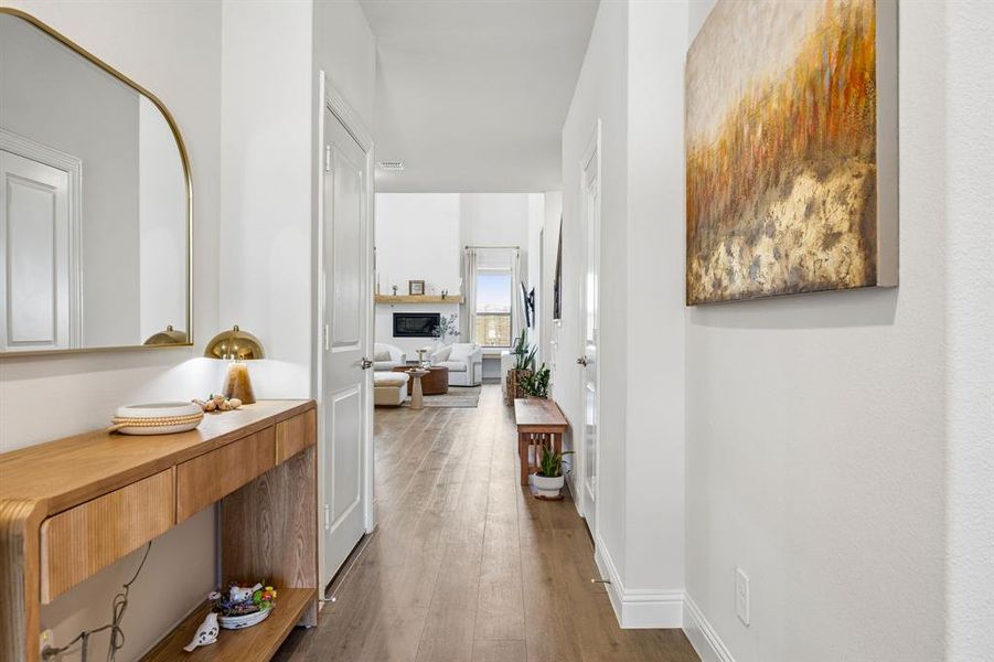 Furnished interior view inside a new home in , Little Elm (Image 12).