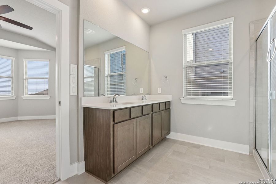 Furnished interior view inside a new home in Legendary Trails - Premier Series, Cibolo (Image 9).