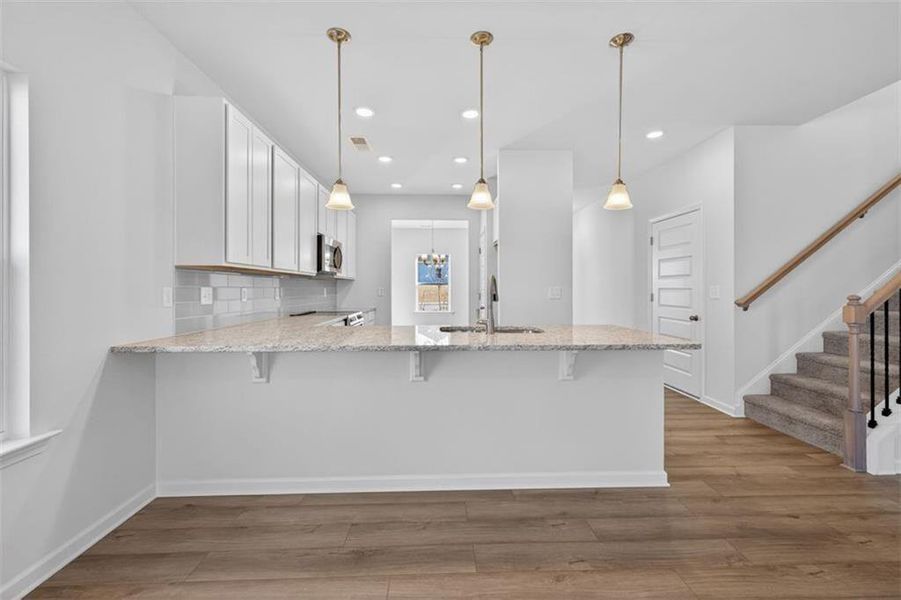 Furnished interior view inside a new home in Roxeywood Park, Winder (Image 7).