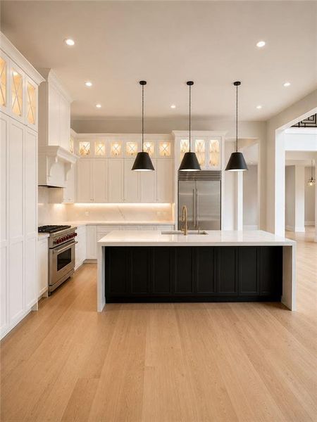 Furnished interior view inside a new home in , Alpharetta (Image 4).