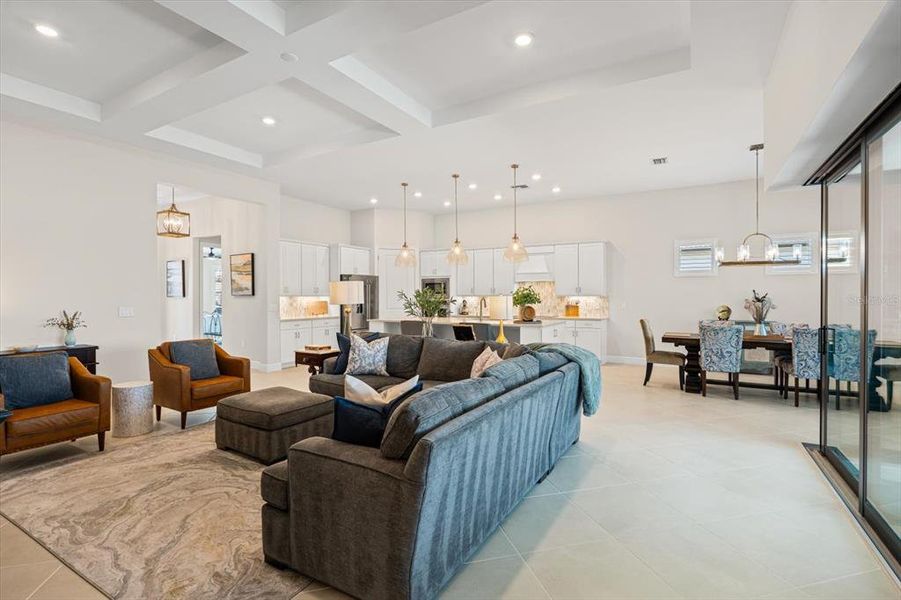 Furnished interior view inside a new home in , Alva (Image 34). Furnished interior view inside a new home in , Alva (Image 34).