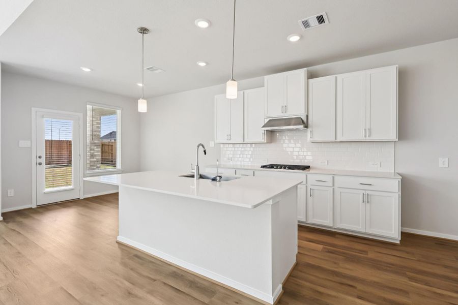 Photo is not of the actual home, but is an inspirational photo of builder’s model home and may depict options, furnishings, and/or decorator features that are not included