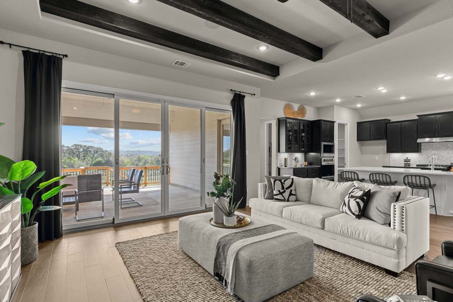 Representative furnished interior of a home built from the The Summerlin A by Davidson Homes LLC in Potranco Oaks, Castroville (Image 16).