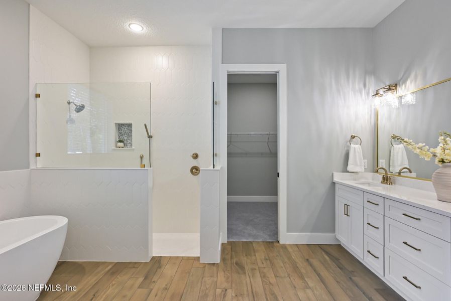 Furnished interior view inside a new home in , Jacksonville (Image 7).