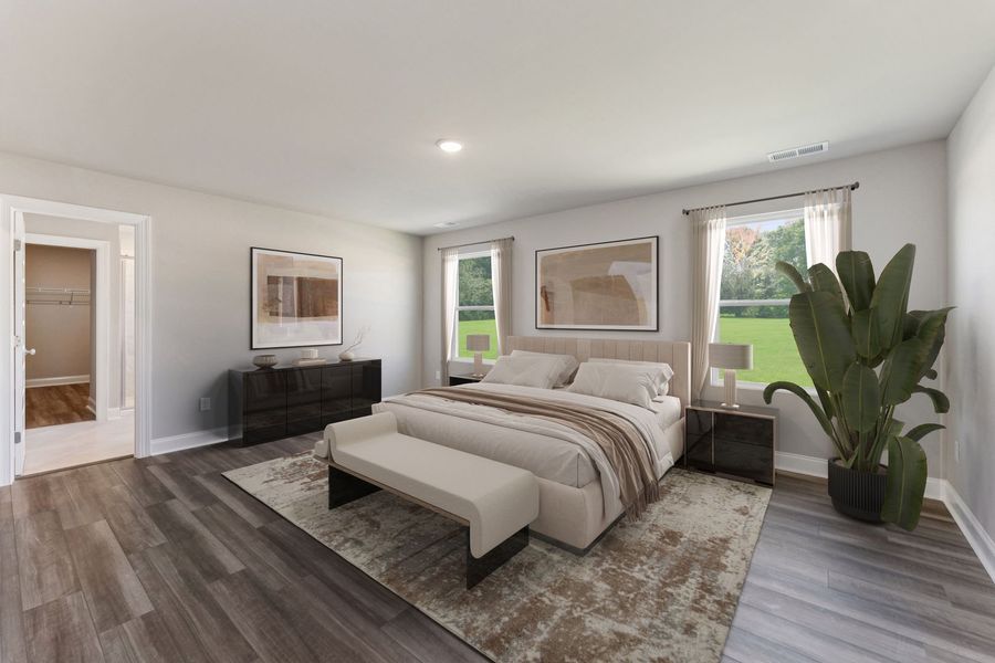 Representative furnished interior of a home built from the The Kershaw by Stanley Martin Homes in Williams Grove, Apex (Image 10).