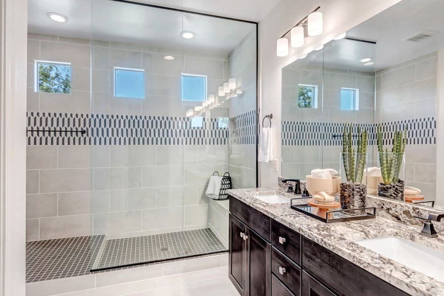 Furnished interior view inside a new home in Icon at Thunderbird, Glendale (Image 31). Furnished interior view inside a new home in Icon at Thunderbird, Glendale (Image 31).
