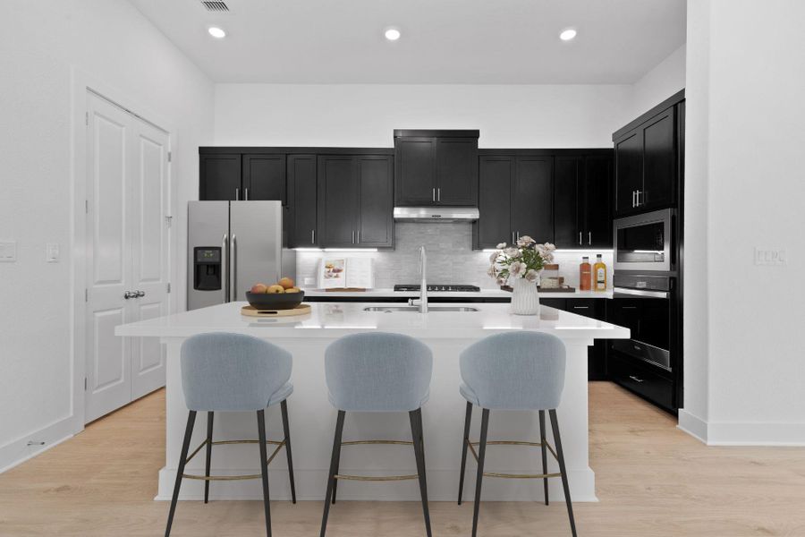 Light & Bright Kitchen - Virtually Staged