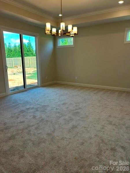 Spacious, unfurnished interior of a new home in The Courtyards at Hodges Farm, Charlotte (Image 17).