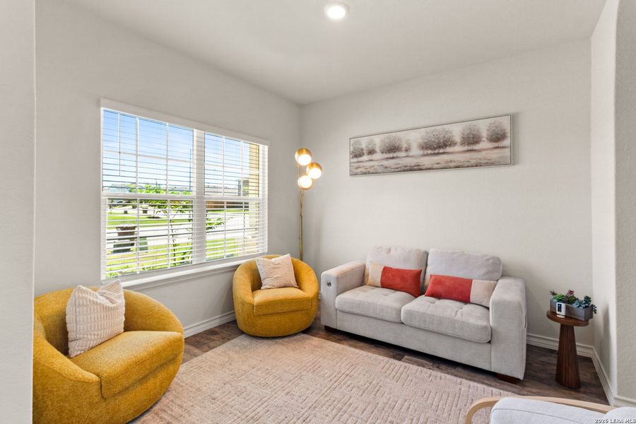 Furnished interior view inside a new home in , San Antonio (Image 8). Furnished interior view inside a new home in , San Antonio (Image 8).
