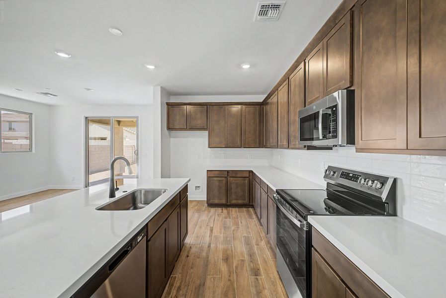 Furnished interior view inside a new home in Bentridge, Buckeye (Image 6).