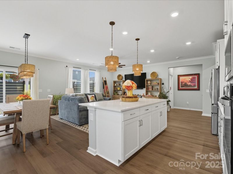 Furnished interior view inside a new home in Wilson Creek Classic Series, Indian Land (Image 15). Furnished interior view inside a new home in Wilson Creek Classic Series, Indian Land (Image 15).