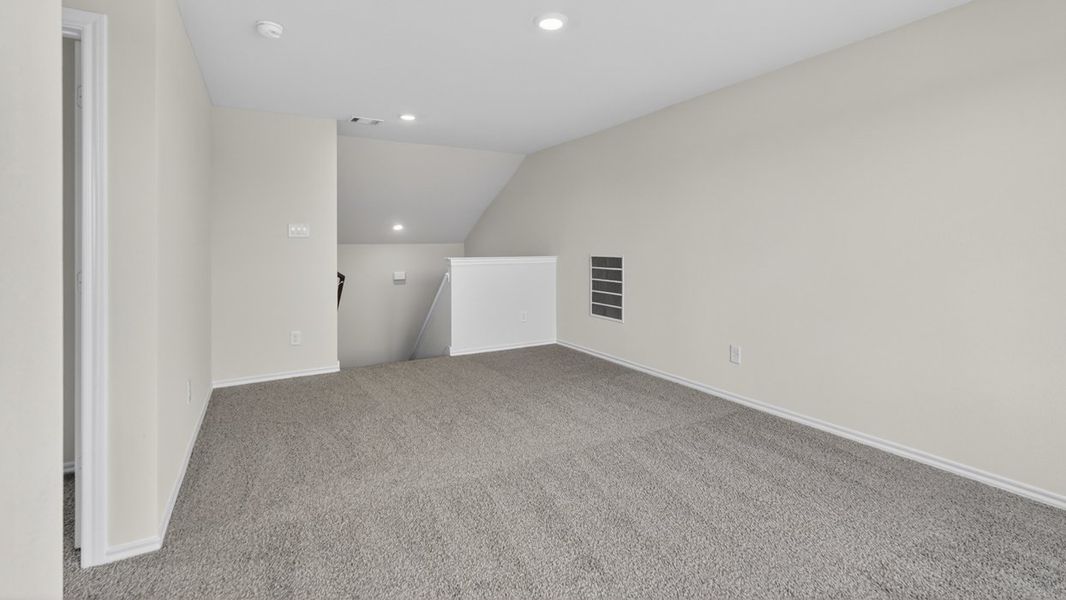 Spacious, unfurnished interior of a new home in Creeks at Burnett Trail, Canton (Image 20).
