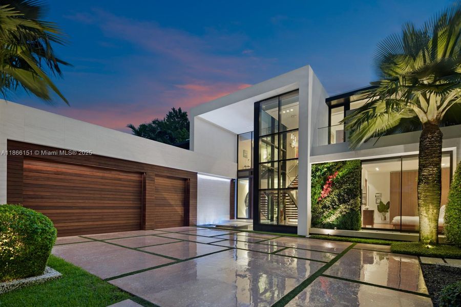 Front exterior of a new home in , Miami, FL, highlighting curb appeal (Image 21). Front exterior of a new home in , Miami, FL, highlighting curb appeal (Image 21).