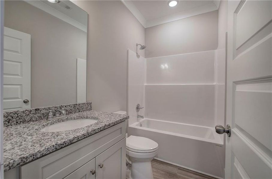 Furnished interior view inside a new home in , Cartersville (Image 10).