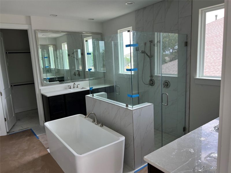 Furnished interior view inside a new home in Riverstone, Georgetown (Image 3). Furnished interior view inside a new home in Riverstone, Georgetown (Image 3).